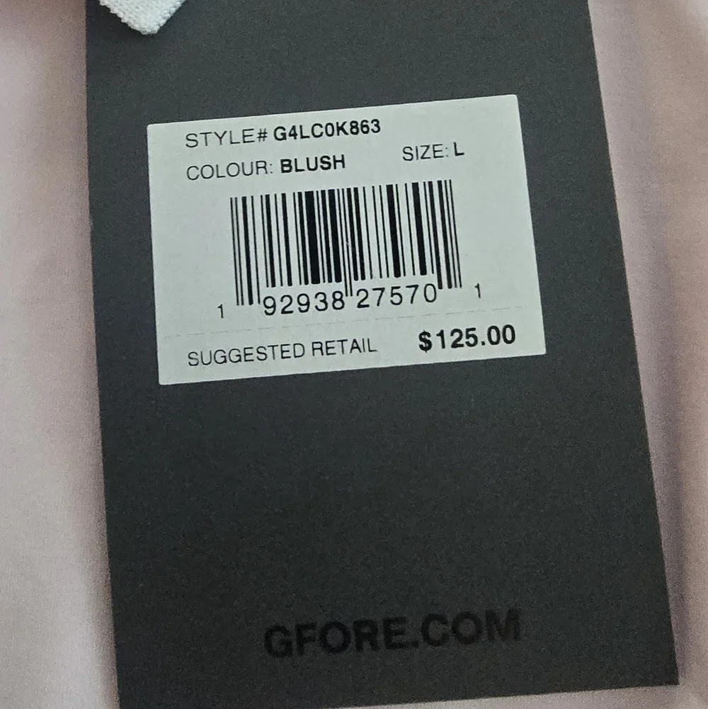 G/FORE Pink Long Sleeve Top. I#021 - Picture 3 of 5